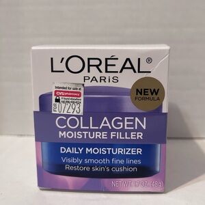 L’Oreal Paris Collagen Daily Face Moisturizer, Anti Aging Face Cream 1.7 fl oz